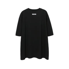 T-shirt à manches courtes imprimé pour hommes T-shirt à manches mi-longues ample pour couples