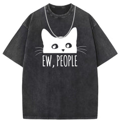 Men T Shirts Short Sleeve T-Shirts Women Washed Old American