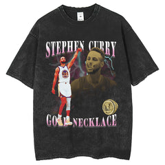 Mens T Shirts Casual Print Short Sleeve T-Shirt Vintage Old