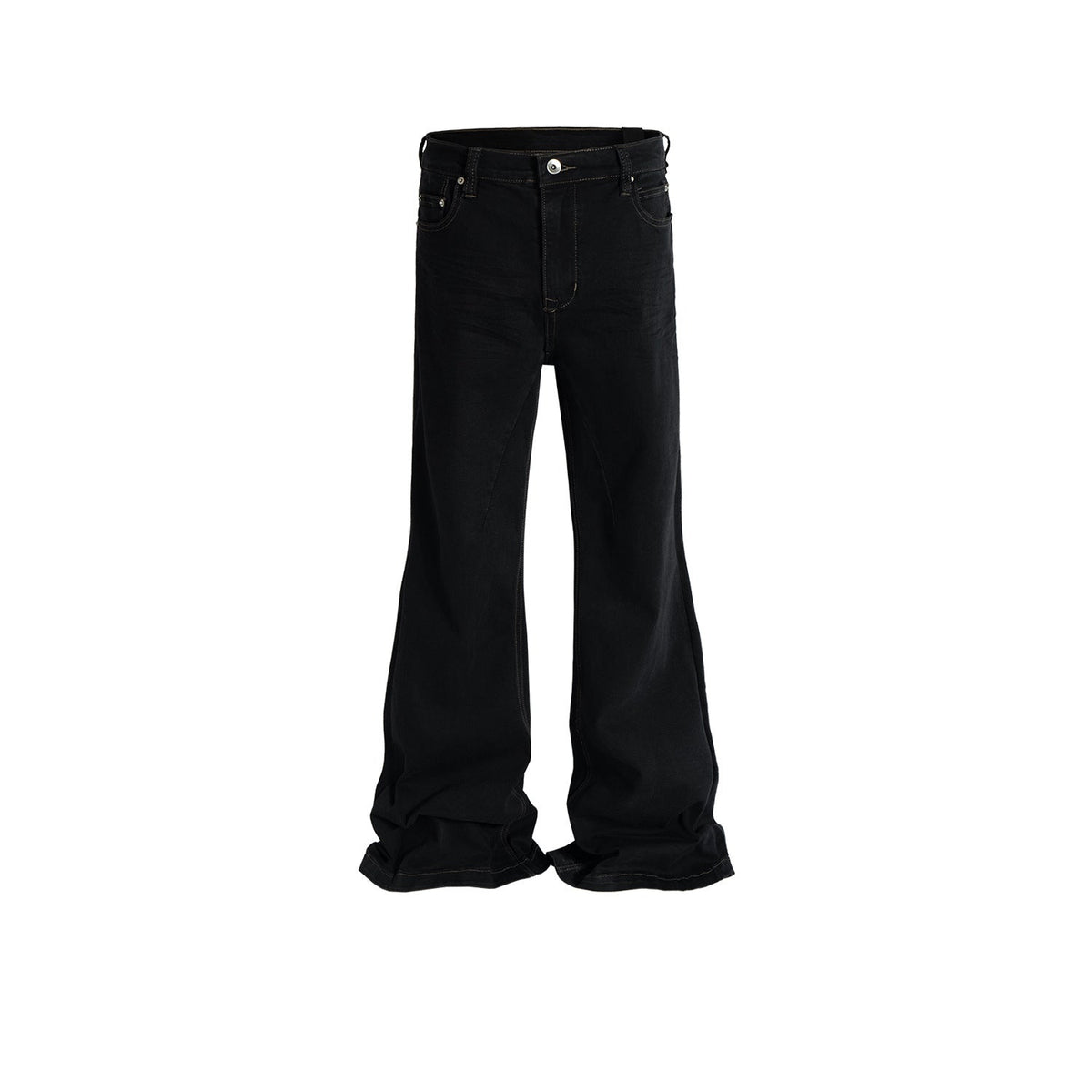 Men's Vintage Pants Men's Women's Spring/Summer Hip Hop Trousers Wide Leg Flared Jeans MIJKO