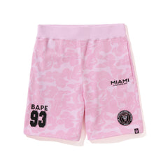Bape short-sleeved ape head embroidered small label MIAMI Miami international joint camouflage T-shirt