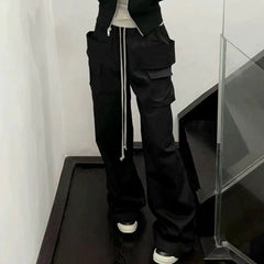 Men's Vintage Pants Wide Leg Tooling Pants Men's and Women's Casual Pants MIJKO