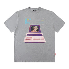 T-shirt ample à manches courtes pour homme