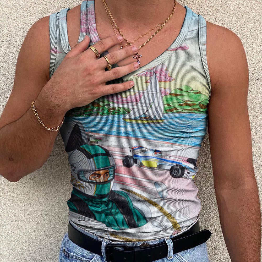 Rave Outfits Mens Vest