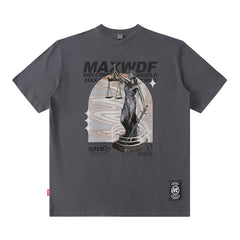 Men T Shirt Summer Street Style Short Sleeve T-shirt Men Loose Men's Clothing