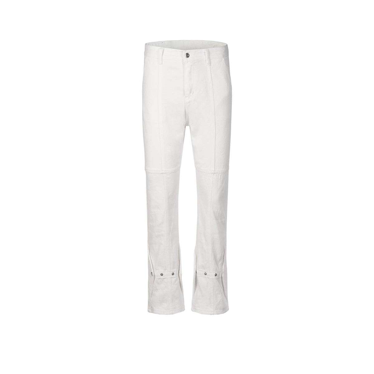 Men's Vintage Pants Spliced trousers Men's and women's slim-fitting jeans MIJKO