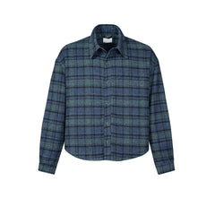 Mens Jacket Unisex Plaid Jacket MIJKO