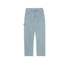 Men's Vintage Pants Men's Straight Pants High Street Washed Jeans MIJKO