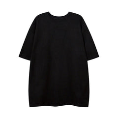 Men's T Shirt Summer Short Sleeve T-shirt Men's and Women's Loose Printed Half Sleeve