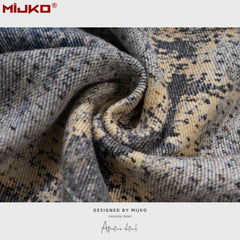 Mens Vintage Pants Straight Wide Leg Jeans MIJKO