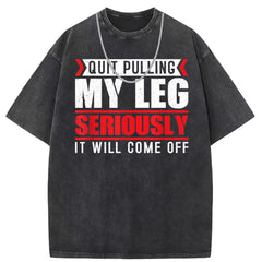 Men T Shirts Short Sleeve T-Shirt Men's Washed Old Punk