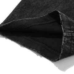 Mens T Shirts Washing T-Shirts Loose T-Shirts