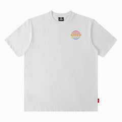T-shirt homme impression lettres manches courtes T-shirt homme ample couple décontracté assorti à tout