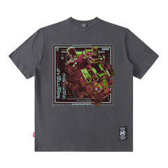 T-shirt Homme Imprimé Manches Courtes Garçon Décontracté Ample Été