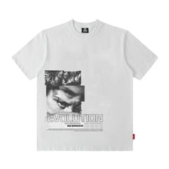 T-shirt pour Hommes et Femmes à Manches Courtes, Coupe Ample, Hiphop Hip Hop, Couple Été