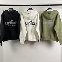 Fog Essentials Hoodie 'Union ' Fleece Loose Hooded Sweater