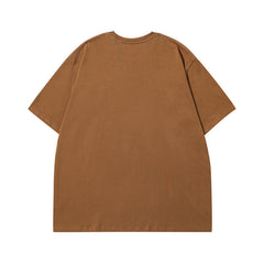 Men T Shirt Old Bear Short Sleeve T-shirt Men and Women Hip-Hop Fashionable Brand Couple