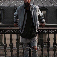 Mens Jacket Silk Padded Unisex Baseball Jacket MIJKO