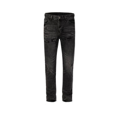 Men's Vintage Pants Washed Old Trousers Men's and Women's Slim-Fit Trendy Jeans MIJKO