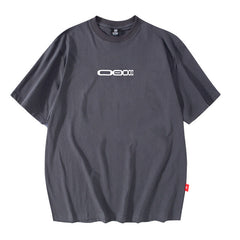 T-shirt Homme T-shirt à Manches Courtes Homme et Femme Col Rond Ample Imprimé Style Urbain