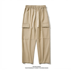 Men Cargo Pants Retro Classic Men's Loose Spring Exercise Casual Pants