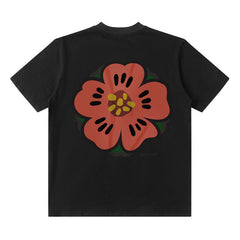 T-shirt homme imprimé à manches courtes T-shirt bébé garçon et fille en coton lâche d'été