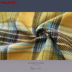 Mens Jacket Long Sleeve Wool Unisex Shirt MIJKO