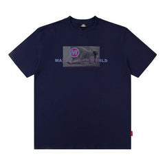T-shirt à manches courtes imprimé pour homme