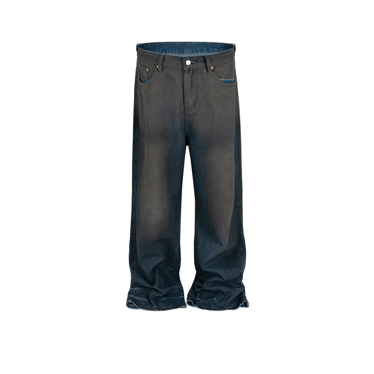 Men's Vintage Pants Men's Women's Old Design Jeans Straight Pants MIJKO