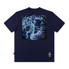 T-shirt homme col rond manches courtes