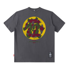 Men T Shirt Printed Short Sleeve T-shirt Men and Women Street Hip Hop