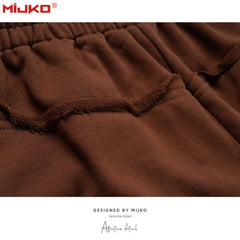 Men Vintage Pants Spliced Sweatpants Casual Pants MIJKO