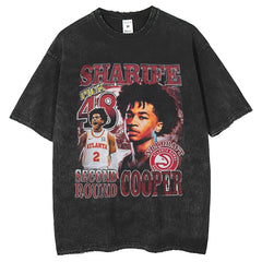 Men's T-Shirts Basketball Star Retro Men's T-Shirts Harajuku Street