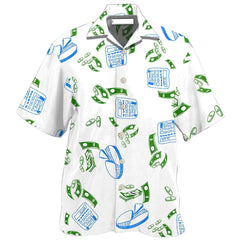 Men Beach Leisure T Shirts Men's Fashion Fashion Short Sleeve Shirt