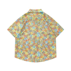 Men Beach Leisure T Shirts Retro Loose Beach