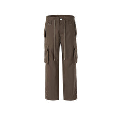 Men's Vintage Pants Men's Women's Wide-footed Overalls Tide MIJKO