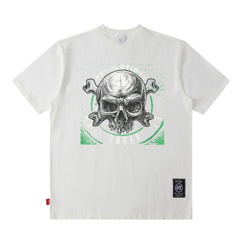 T-shirt homme col rond manches courtes