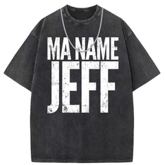 Men T Shirts Short Sleeve T-Shirt Women Washed Old American Street