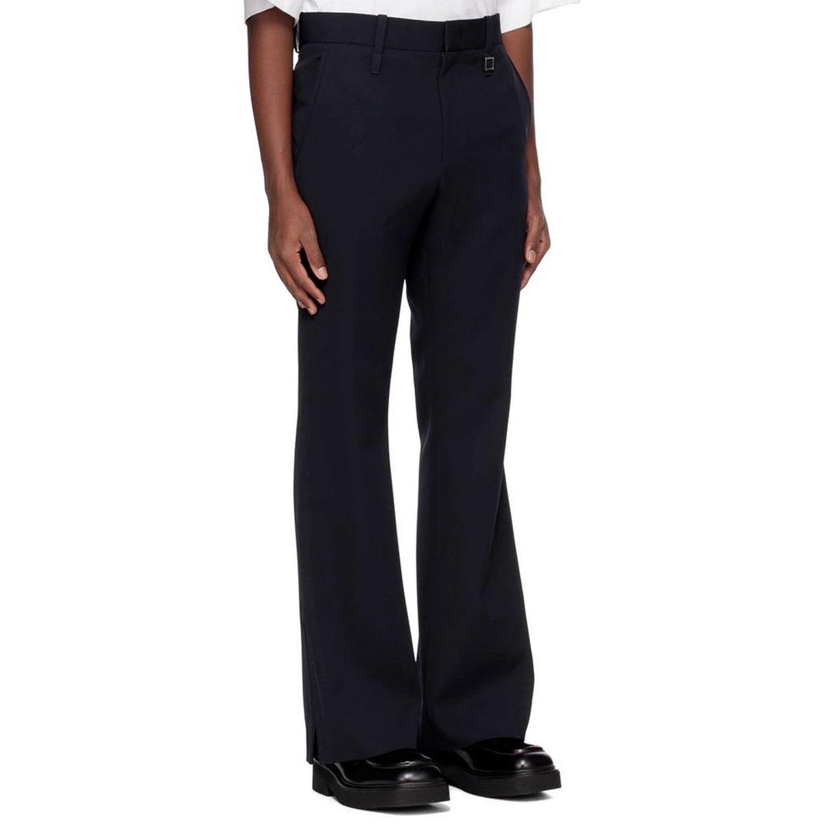 Men's Vintage Pants Men's Women's Trousers Slit-slit micro-pull pants MIJKO