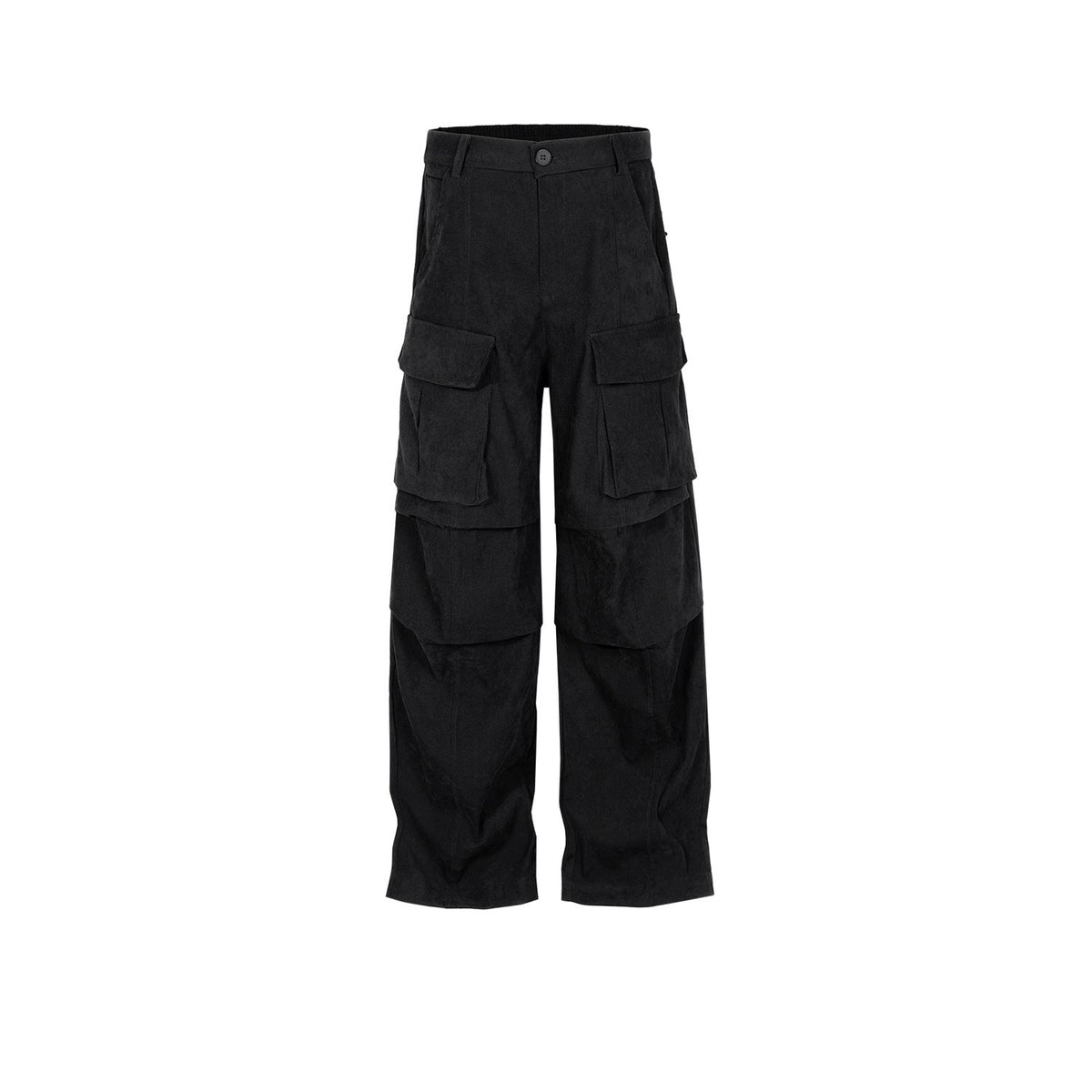 Men's Vintage Pants Men's Pocket Pants Straight Casual Pants MIJKO