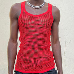 Rave Outfits Mens Vest Base Clothing