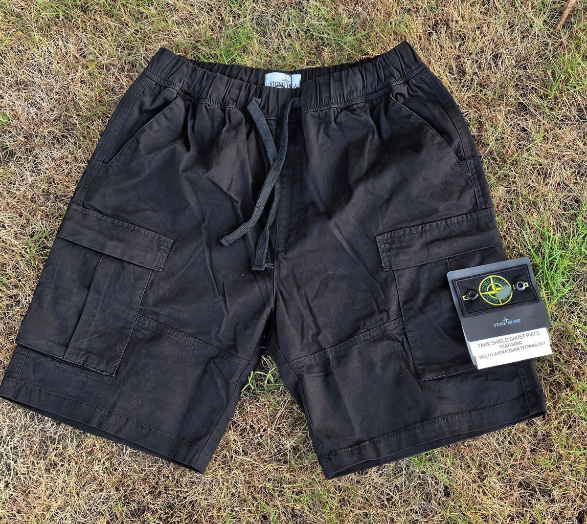 Stone 26 pairs of pocket tooling straight casual pants, men's and women's single-pocket shorts medium pants