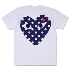 CDG Love Kawaku Short Sleeve Japanese Trendy Brand Campus Couple Short Sleeve T-Shirt