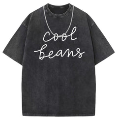 Men T Shirts Washed old punk cotton printed short-sleeved T-shirt