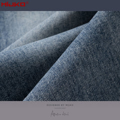 Mens Vintage Pants Washed Old Unisex Jeans MIJKO