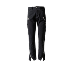 Men's Vintage Pants Men's Women's Spring and Summer High Street Wide-footed Straight Jeans MIJKO