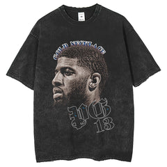 Mens T Shirts Washing T-Shirts Loose T-Shirts