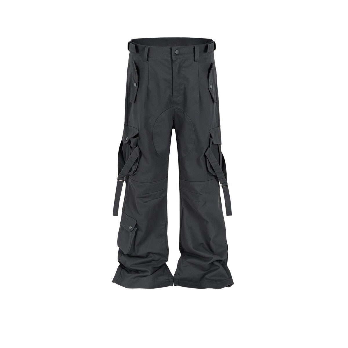 Men's Vintage Pants overalls men's and women's wide-footed casual trousers MIJKO