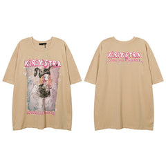 Men T Shirt Summer Country Fashion Brand Printing Pure Cotton Couple Short Sleeve T-shirt Men and Women