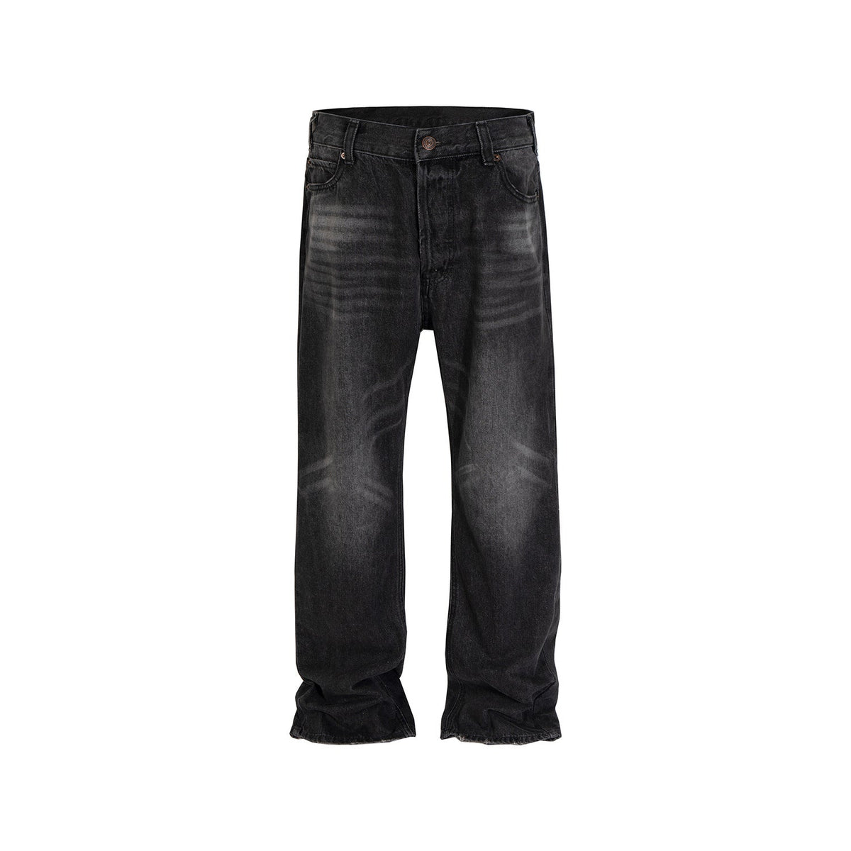 Men Vintage Pants Trousers Trendy Washed Straight Jeans MIJKO